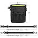 GOGOGOFUN Dog Training Pouch - with Roomy Pockets Dispenser, Easy to Carry All Things Your Dog Need with Adjustable Strap - Send Out with A Training Clicker (Black Only)