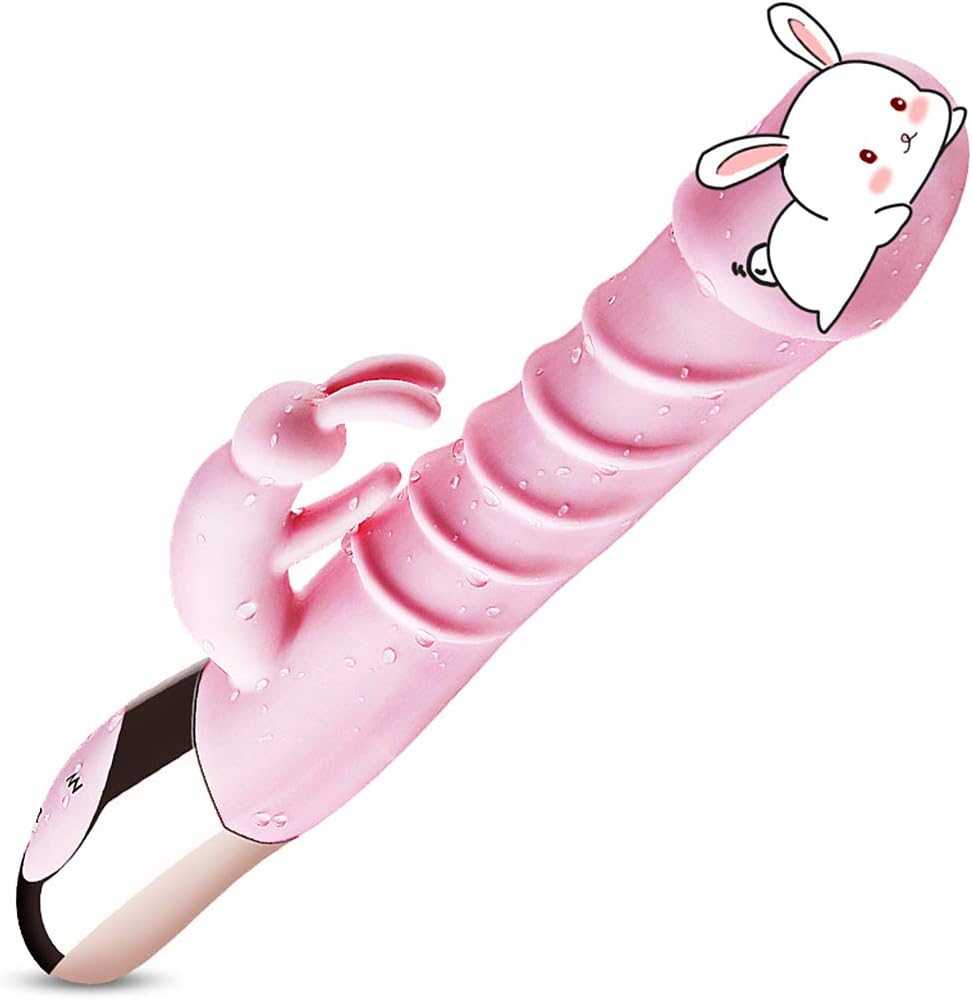 Qhufnng USB Rechargeable Vibe for Women Toy with Powerful Thrusting Vibrartor for Women Pleasure for Muscle Aches and Sports Recovery Waterproof & Whisper Quiet