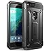 Google Pixel Case, SUPCASE Full-body Rugged Holster Case with Built-in Screen Protector for Google Pixel 5.0 iNch (2016 Release), Unicorn Beetle PRO Series - Retail Package (Black/Black)