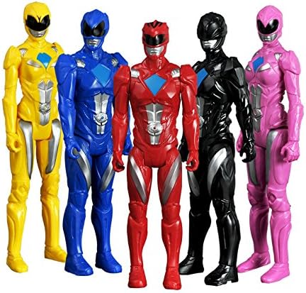 2017_New_Movie_Mighty_Morphin_Power_Rangers_Aftershock_Doll_Action_Figures_Set