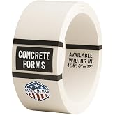 Plastic Flex Forms for Concrete Flatwork &amp; Curbs Set (Ten 4" x 95" Pieces) Walttools