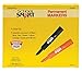 School Smart 1354254 Permanent Marker Set, Broad Chisel Tip, Assorted Colors (Pack of 8)