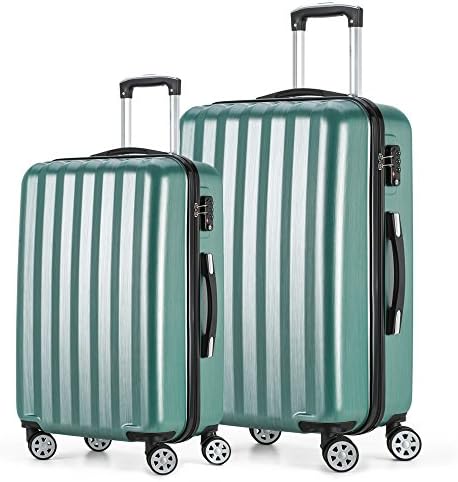 Fochier Luggage 2 Piece Set Lightweight Spinner Suitcase with TSA Lock