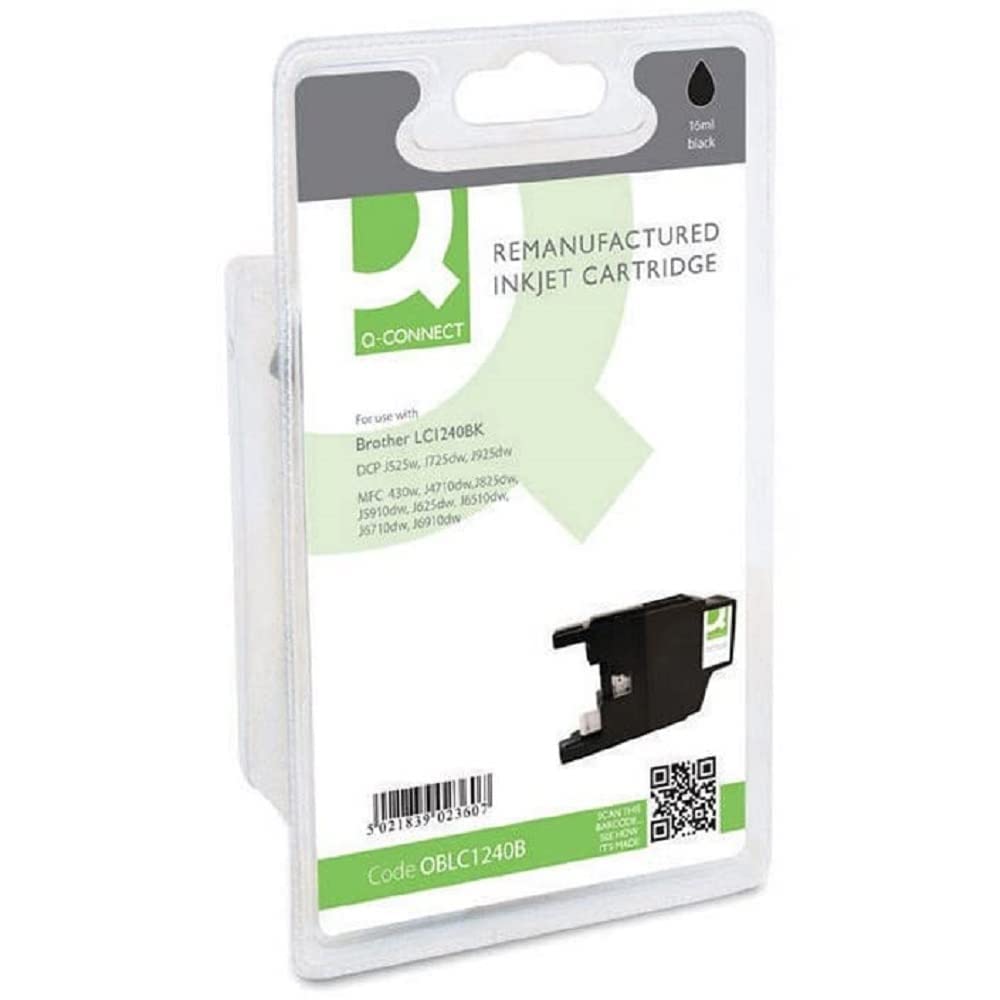 Q-Connect Brother Remanufactured Black Inkjet Cartridge