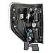 SPPC Black LED Tail Lights Assembly Set for Ford F-150 Version 2 - (Pair) Includes Driver Left and Passenger Right Side Replacement