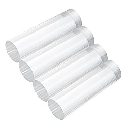 MECCANIXITY 4pcs Acrylic Round Rods 1 3/16" x