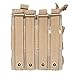 5.11 AR Bungee/Cover Double Magazine Pouch, Sandstone