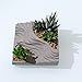 Silicone Mold for Succulent Planter Flower Pot,Gypsum Cement Fleshy Plant Flower Pot Silicone Mould Bonsai,DIY Terraced Fields Muti-Meat Flower Planter Mould