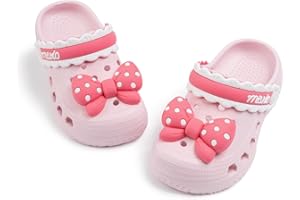 KidRtsk Toddler Kids Boys Girls Cute Garden Water Clogs Slip On Sandals Slides Lightweight Slipper Outdoor Summer Swimming Pool Infant Children Beach Pool Shoes