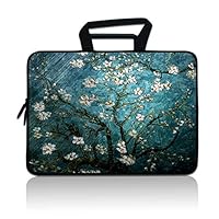 Laptop Sleeve 15 inch 15.6" Neoprene Protector Bag Ultrabook Notebook Chromebook Computers Carrying Case Cover for 15.6 15" MacBook Pro HP Dell Acer Asus Samsung Toshiba Lenovo Huawei Sony