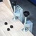 Jig Dowel Dowelling Jig Set, PANGOLIN Universal Dowel Jit Kit 6,8&10mm 3 Dowel Holes Drilling Guide for DIY Woodworking,Home Decoration Repair,Handyman or DIY Lovers and Keep with 5 Years Warranty