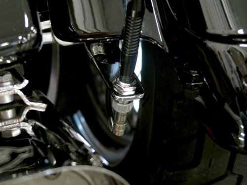 Pingel Radio Antenna Low Mount SS for Harley FLHR/T/X FLTR