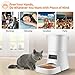 Homdox 7L Automatic Pet Feeder Food Dispenser for Cat and Dog, Auto Cat Feeder with Timer Programmable, Portion Control & Voice Recording – Up to 4 Meals for Small to Large Size Cats Dogsthumb 4