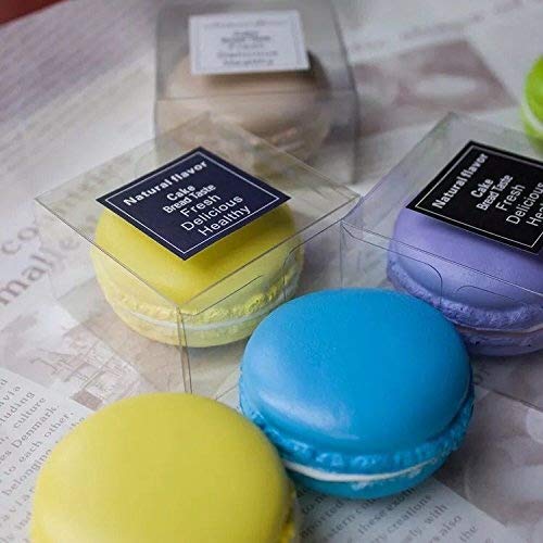 50PCS Plastic Clear Single Macaron Box Party Favor Bakery Boxes Buy