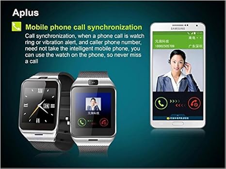 Reloj conectado autónoma inteligente Aplus Gv18 Smartwatch ...