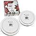 Gift Boutique Plates and Napkins Set Serves 50 Includes 50 Paper Dinner Plates 50 Dessert Plates and 50 Luncheon Napkin for Christmas Party Holiday Disposable Dinnerware Table Pack Made in USA