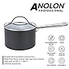 Anolon-85068-Professional-Milkpan-Saucepans-and-Frypan-Set-of-5-Lifetime-Guarantee-Premium-Non-Stick-pots-and-pans-with-Glass-lids-Hard-Anodised-cookware-Black Anolon Professional Non Stick Pots and Pans Set of 5 - Cookware Set with Milkpan, Saucepans with Toughened Glass Lids…