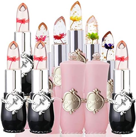Hisumh Beauty Bright Flower Crystal Jelly Lipstick Magic Temperature Change Color Lip