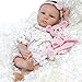Paradise Galleries Lifelike & Realistic Newborn Reborn Baby Doll, Bundle of Joy, 18-inch Weighted Baby in GentleTouch Vinyl, 5-Piece Set