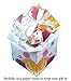 Gift Box 10x10x10 Carmen Collection - Easy to Assemble & Reusable - No Glue Required - Ribbon, Tissue Paper, and Gift Tag Included - EZ Gift Box by Endless Art US