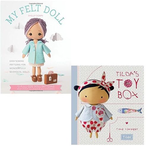 My Felt Doll and Tilda's Toy Box [Hardcover] 2 Books Bundle Collection - Easy sewing patterns for wonderfully whimsical dolls, Sewing patterns for soft toys and more from the magical world of Tilda
