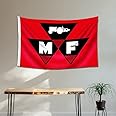 Furlista Massey Ferguson Flag 3x5ft/Vibrat Color/HD printing/ 150D Polyster Banner for Man Cave Room College Dorm Decor