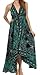 Sakkas Batik Medallion Handkerchief Hem Adjustable Dress