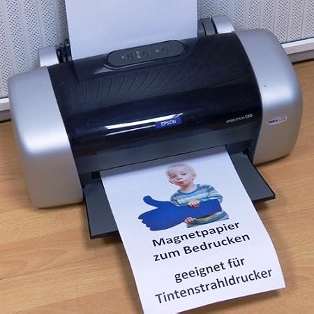 Magnetic Paper Magnetic Inkjet Paper to print at Home A3: Amazon.co.uk ...