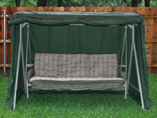 CoverMates â€“ Canopy Swing Cover â€“ 86W x 50D x 70H â€“ Classic Collection â€“ 2 YR Warranty â€“ Year Around Protection- Green