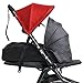 Mountain Buggy Nano V2 Stroller with Bonus Cocoon Carrycot (Ruby)