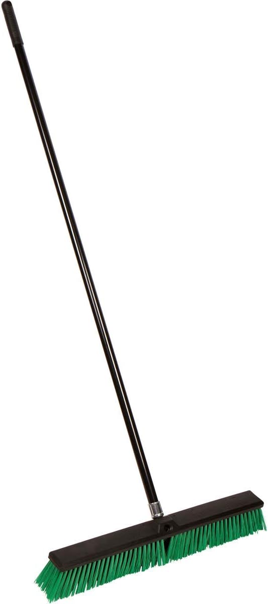 Tidy Tools Large 24'' Rough-Surface Push Broom with Alloy Handle: Home & Kitchen