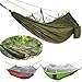 Suyi Portable Foldable Double Camping Hammock Mosquito Net Tree Hammocks Tent Travel Bed,Premium Quality Lightweight 210T Nylon,Capacity up to 441 lbs,with Strong Tree Straps,Hooks,Storage Bagthumb 2