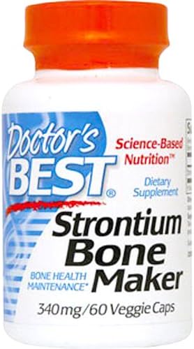 Amazon.com: Doctor's Best - Strontium Bone Maker, 60 veggie caps ...