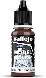 Vallejo Model Color Calvary Brown 18 ml Self-Leveling Acrylic Paint