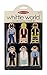 Melissa & Doug Whittle World: People at Work Play Set - 6 Solid Wood Play Figures
