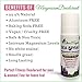 Fifth & Skin LAVENDER MINT Natural Deodorant - ROLL ON Magnesium Deodorant - Aluminum FREE - Non GMO - Paraben Free - Cruelty Free - Baking Soda Free - 3 oz.