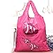 Moolecole 10pcs Fish Cute Portable Shopping Bag Foldable Grocery Bag Handle Bag in Folding Bags
