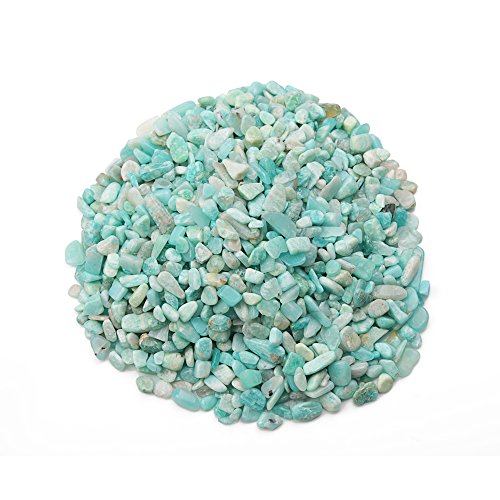 ZUINIUBI 200g Light Blue Pebble for Aqurium Fish Turtle Tank Landscape Bottom Decoration Sand Stone Rocks Ornament