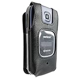 Kyocera Cadence Case Fitted Cover S2720 LTE Phone With Heavy Duty Rotating Belt Clip Black