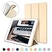 DTTO Case for iPad Mini 4,(Not Compatible with Mini 5th Generation 2019)Ultra Slim Lightweight Smart Case Trifold Stand with Flexible Soft TPU Back Cover for iPad mini4[Auto Sleep/Wake],Champagne Gold