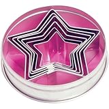 Fox Run 6-Piece Star Cookie Cutter Set