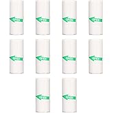 Thermal Printer Paper 10 Rolls Self Adhesive Printing Paper, Mini Print Paper 57x25mm Thermal Sticker Print Paper for Mini Pocket Thermal Printer, Portable Thermal Printer Paper