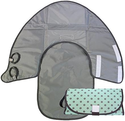 Baby Portable Diaper Changing Pad | Diaper Clutch | Newborn Travel Kit | Waterproof Lightweight Changing Table Pad | Diaper Changing Mat Station for Baby Infant | Baby Shower Idea
