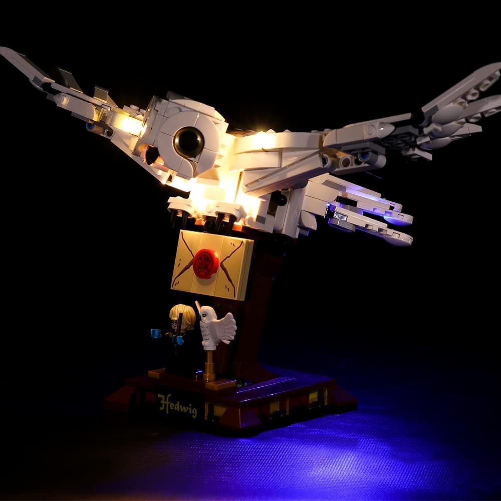 BrickBling LED Light Set for Lego 75979 Harry Potter Hedwig, LED Lighting Set, Decorative Lights for Harry Potter Hedwig Model (Only Light Set, No Lego Model)