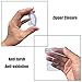Antitarnish Jewelry Rings Earrings Packing Storage Pouch 100 PCS PVC Clear Jewelry Anti Oxidation Zipper Bags 2 x 2.8 INCH Transparent Jewellery Pouch Thick Airtight Storage Sack