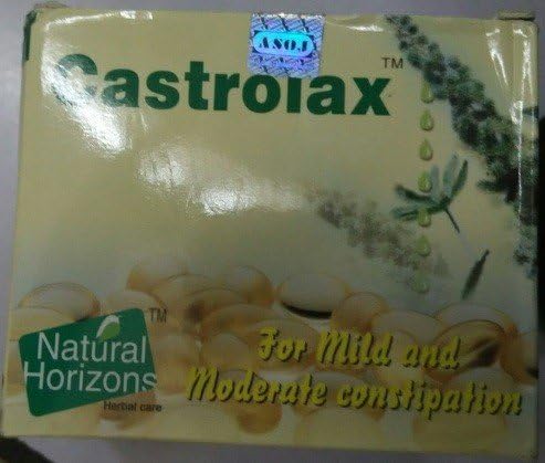 Castrolax, 360 Castor Oil Capsules Constipation