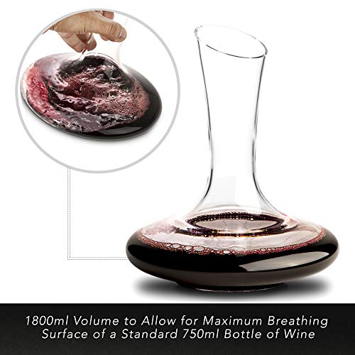 2 Beautiful+Crystal+Decanter+Blown+fluid