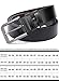 QUEYUB Men's Dress Belts Genuine Leather 1.5