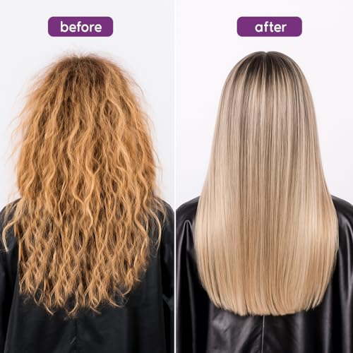 I Belli Capelli Ravenna Blond B-tox Hair Treatment Kit - 1kg/35.02 oz Hair B-tox + 300ml/10.1 fl.oz Anti-Residue Clarifying Shampoo for Longer Effect