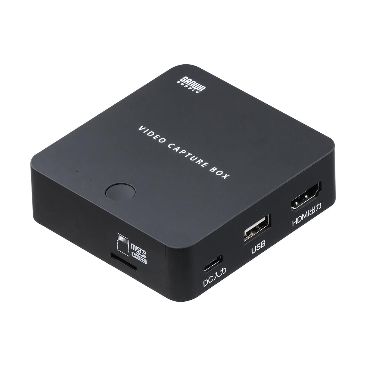 サンワダイレクト ビデオキャプチャー VHS データ化 PC不要 USB/microSD保存 HDMI出力 400-MEDI046商品画像
